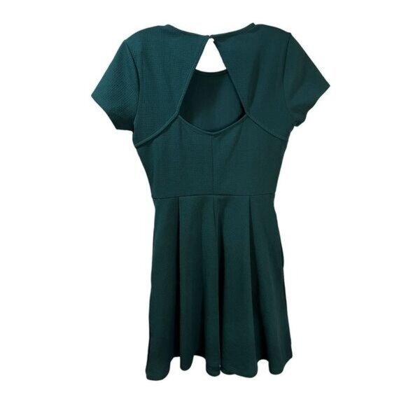 ALYA Emerald Mini Cocktail Dress Lace Front Small - Picture 2 of 9